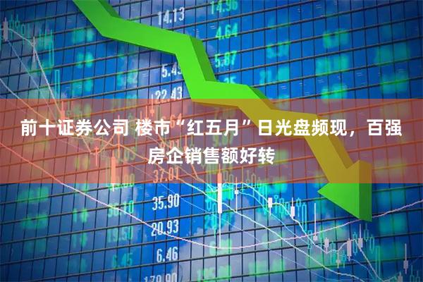 前十证券公司 楼市“红五月”日光盘频现，百强房企销售额好转